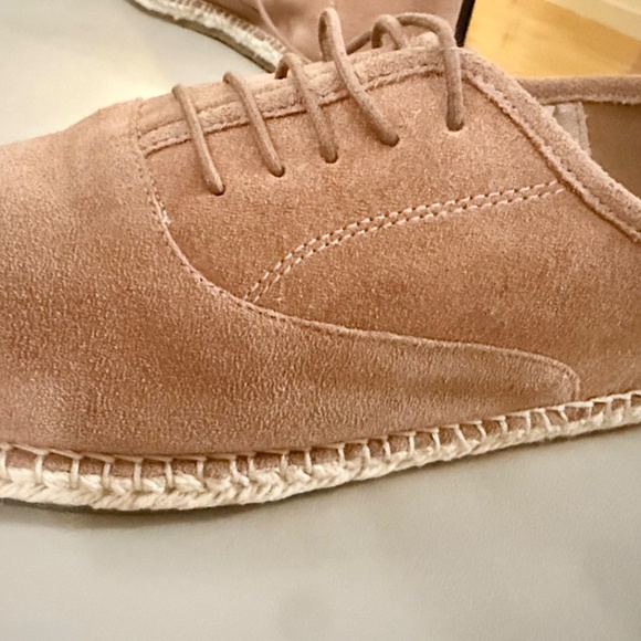 Frank Wright Men's Dusty Pink Suede Espadrilles Size 11 (Size 45) - Never Worn!! - Picture 8 of 10